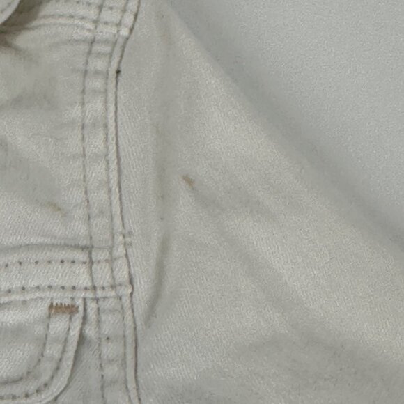 Baby Gap White Button Down Demin Jackets Size 12-18 Months - Picture 6 of 9